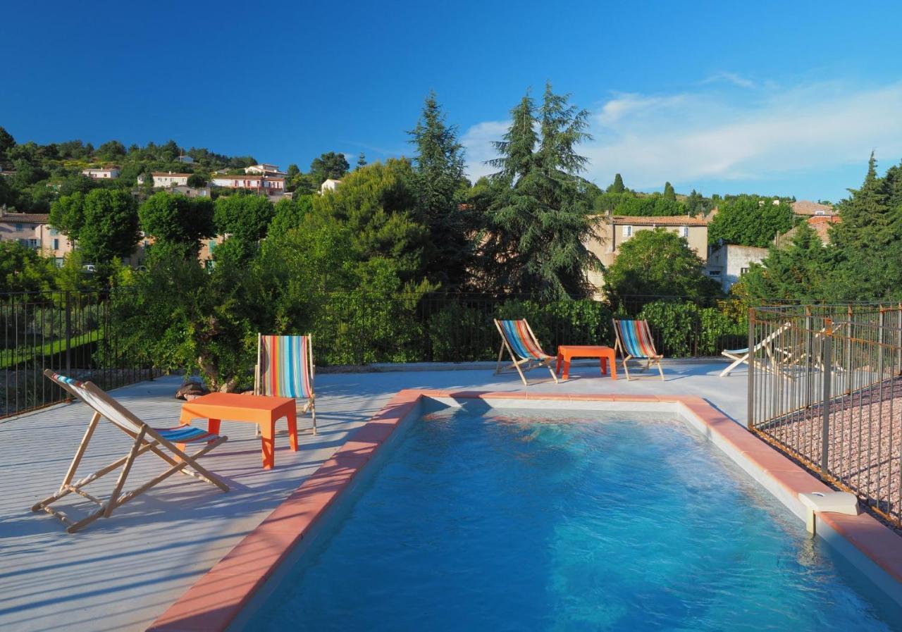 Logis Hotel - Restaurant La Marbrerie Caunes-Minervois Exterior photo